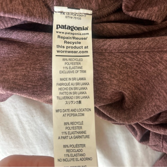 Patagonia Women's Small Seabrook Jumpsuit Cone Brown Sleeveless Casual Active - Picture 10 of 11